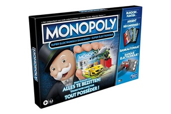 Jeux classiques Hasbro Monopoly super électronique