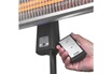 Materiel Chr Pro Chauffage de terrasse electrique avec télécommande - 1800 w - aluminium photo 3
