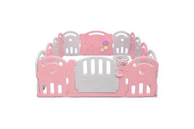 Parc Bebe Costway Parc Bebe En Plastique Avec 14 Panneaux Avec Porte Serrure Pour Enfant 6 36 Mois Gris Et Rose Darty Parc Bebe Costway Parc Bebe En Plastique Avec 14 Panneaux Avec Porte Serrure Pour Enfant 6 36 Mois Gris Et Rose Darty