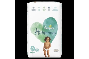 Couches Pampers Pampers harmonie taille 5, 58 couches