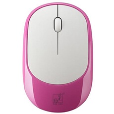 GENERIQUE - Souris sans fil rechargeable - Ultra-mince - Rose