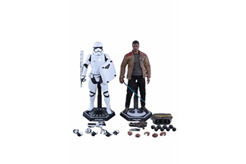 Figurine pour enfant Hot Toys Figurine hot toys mms346 - star wars : the force awakens - finn and first order riot control stormtrooper