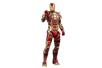 Figurine pour enfant Hot Toys Figurine hot toys mms412 - marvel comics - iron man 3 - bones mark 41 retro armor version