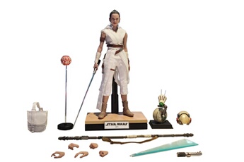 Figurine pour enfant Hot Toys Figurine hot toys mms559 - star wars : the rise of skywalker - rey and d-0