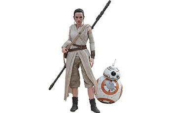 Figurine pour enfant Hot Toys Figurine hot toys mms337 - star wars : the force awakens - rey and bb-8