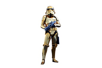 Figurine pour enfant Hot Toys Figurine hot toys mms364 - star wars - stormtrooper gold chrome version