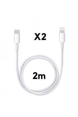Chargeur pour téléphone mobile Phonillico Cable USB-C Lightning 2m