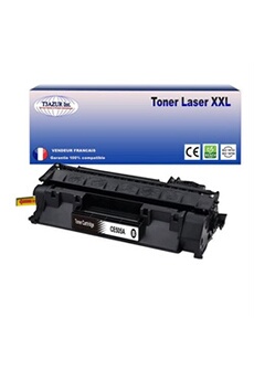 Toner compatible type remplace HP Laserjet Pro 400 M401A remplace HP CF280X (80X) - 6 500p - T3AZUR