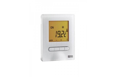 Thermostat et programmateur de température Delta Dore Delta dore - minor 12 : thermostat digital semi-encastré pour plancher ou plafond rayonnant électrique - 6151055