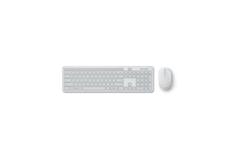 Microsoft Souris Bluetooth desktop - ensemble clavier et souris sans fil bluetooth 4.0 gris glacier azerty
