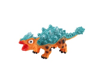 Jouets éducatifs GENERIQUE Les mini dinosaures de couleur pressent et appellent les jouets de dinosaure de simulation en caoutchouc mou v2