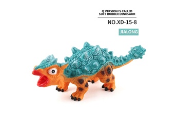 Jouets éducatifs GENERIQUE Les mini dinosaures de couleur pressent et appellent les jouets de dinosaure de simulation en caoutchouc mou multicolore