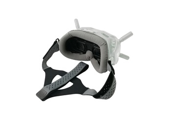 Accessoires pour maquette GENERIQUE Faceplate eye pad + head strap head band pour dji fpv goggles v2 ensemble de remplacement gris