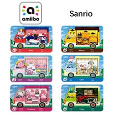 Nintendo - Cartes Amiibo Animal Crossing Sanrio Welcome - Pack de 6