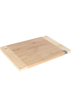 planche à découper cook concept - planche à découper en bambou avec aiguiseur intégré