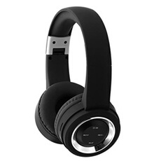 Casque sans fil Bluetooth TR905 V4.0 EDR USB- Argent et noir