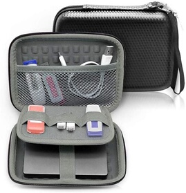 DOITOOL Lot De 5 Valises De Protection Pour Disque Dur HDD Et DOITOOL Lot De 5 Valises De Protection Pour Disque Dur HDD Et