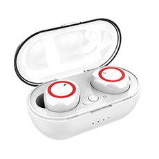 Ecouteurs GENERIQUE Ecouteurs sans fil FX05 stéréo portable - Rouge