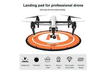 Accessoires pour maquette GENERIQUE Startrc drones landing pad 95cm drones pliable parking tablier portable durable multicolore
