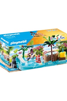 Playmobil PLAYMOBIL Playmobil 70611 - family fun pataugeoire avec bain à bulles