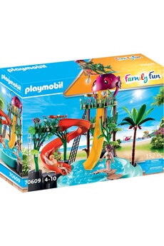 Playmobil PLAYMOBIL Playmobil 70609 - family fun parc aquatique avec toboggans