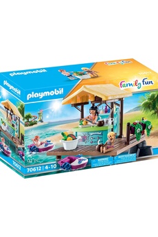 Playmobil PLAYMOBIL Playmobil 70612 - family fun bar flottant et vacanciers