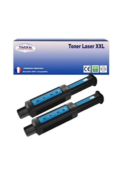 Cartouche d'encre T3AZUR 2 Toners compatibles avec HP Neverstop Laser MFP 1200a, MFP 1200n remplace HP W1103A - 2 500p -