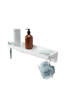 meuble de salle de bain umbra - etagère de salle de bain flex - blanc -