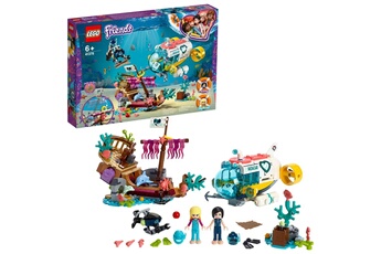 Figurine pour enfant Lego Lego-la mission de sauvetage friends un sous-marin 2 mini poupées et 2 figurines de dauphins jouet pour fille et garçon à partir de 6 ans et plus jeux