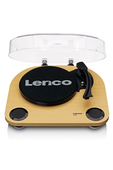 Platine vinyle Lenco Platine vinyle à haut-parleurs intégrés LS-40WD Bois