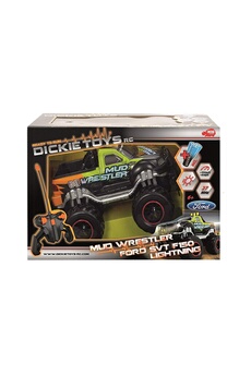 Autre véhicule télécommandé Dickie Dickie 201119455 - monster truck rc ford f150 mud wrestler ready to run
