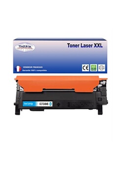 Toner T3AZUR Toner Laser compatible pour imprimante Samsung XPress C480W, CLT-C404 Cyan- - 1 000 pages