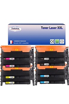 Toner T3AZUR 8 Toners compatibles avec Samsung CLT-406S pour Samsung XPress SL-C467W -