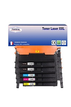 Toner T3AZUR 5 Toners compatibles avec Samsung CLT-406S pour Samsung XPress SL-C467W -