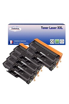 Toner T3AZUR Lot de 6 Toners Laser compatibles pour Samsung Xpress M2070FW, M2070W, MLT-D111L, MLT-D111S - 1800 pages -