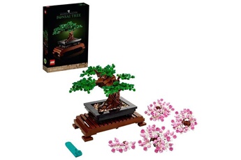Autres jeux de construction Lego Lego creator expert 10281 bonsai loisir créatif pour adultes, kit de décoration botanique diy