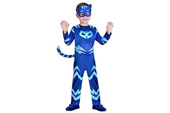 Déguisement enfant Amscan Amscan pjmasques yoyo-catboy deguisement, 9902953, bleu fr: 5/6 ans