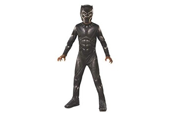 Déguisement enfant RUBIES Rubie's official avengers black panther costume classique pour enfant, 8 - 10 ans, hauteur 147 cm, taille l - version anglaise