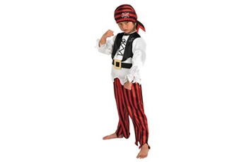 Déguisement enfant Rubies Costume Co Rubies déguisement officiel - pirate raggy - pour garçon de 3 à 4 ans - 104 cm - taille s