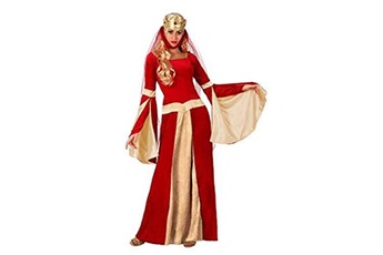 Déguisement adulte Atosa Atosa déguisement femme princesse médiévale rouge