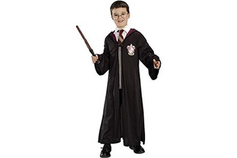 Déguisement enfant Harry Potter Rubie's-déguisement officiel - harry potter- pack costume robe gryffindor, baguette et de lunettes enfant - taille m/l- h-5378