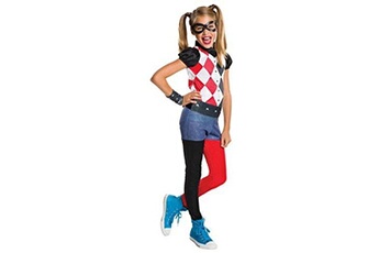 Déguisement enfant Rubies Costume Co Rubies harley quinn filles fancy dress dc comic book jour super-vilain childs costume
