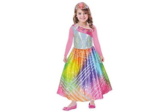 Déguisement enfant Amscan Amscan 9902374 - costume enfant barbie rainbow magic avec couronne