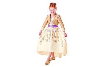 Déguisement enfant RUBIES Rubie's costume officiel disney la reine des neiges 2 anna deluxe prologue costume pour enfant taille l 7-8 ans