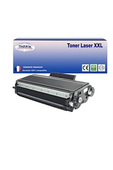 Toner T3AZUR Toner compatible avec Brother TN3480 pour Brother HL-L5000D, L5100DN, L5100DNT, L5100DNTT, L5200DW, L5200DWT, L6250DN - 8 000 pages -