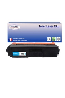 Toner T3AZUR Toner compatible avec Brother TN421, TN423 pour Brother HL-L8360CDW, L8260CDW Cyan - 4 000 pages -