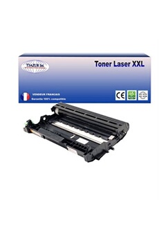 Toner T3AZUR Kit Tambour compatible avec Brother DR2200 pour Brother Brother Fax 2840, Fax 2845, Fax 2940 - 12 000 pages -