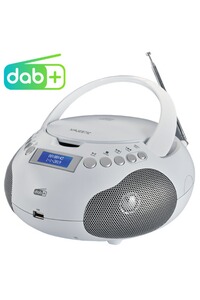 Matedepreso Lecteur CD Portable avec Lecteur de Musique CD à Montage Mural Bluetooth Radio FM avec télécommande Prise Domestique EU 