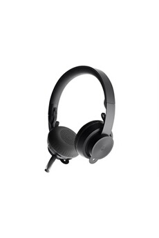 Ecouteurs Logitech Zone Wireless MS - Micro-casque - sur-oreille - Bluetooth - sans fil - Suppresseur de bruit actif