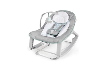 Transat bébé Ingenuity Transat 3en1 keep cozy - weaver, vibrations apaisantes, 2 positions d'inclinaison, jusqu'a 18 kilos